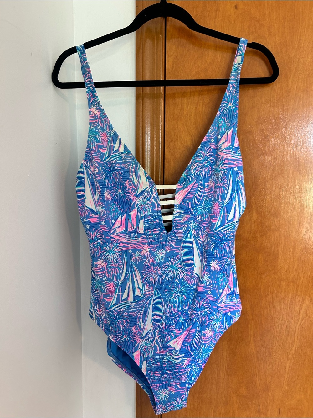 GUC Lilly Pulitzer patriotic family matching swim - Picture 2 of 16